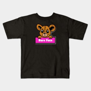 bear face Kids T-Shirt